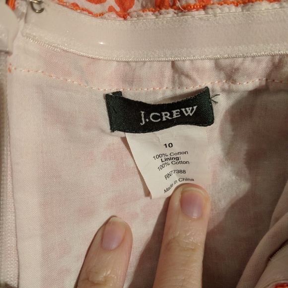 J.Crew strapless dress sz 10 - Picture 2 of 5